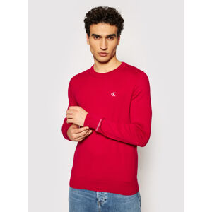Calvin Klein pánský tmavě růžový svetr